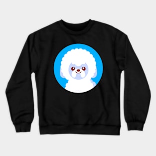 Kawaii Dog Bichon Frise Crewneck Sweatshirt